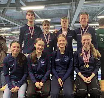 3 gull og 1 bronse i UM innendørs 2025!